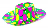 Шляпа Карнавальная, Разноцветные овалы