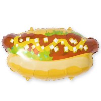 Шар (24''/61 см) Фигура, Хот-дог, 1 шт.