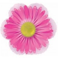 Шар (14''/36 см) Мини-фигура, Маргаритка, Розовый,  шт.