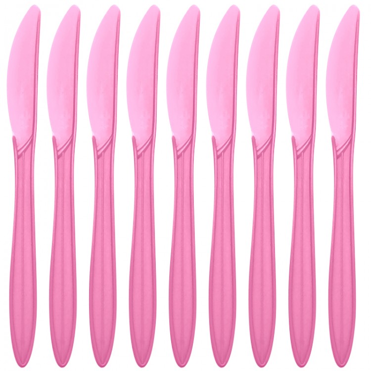 Ножи, Розовый, 24 шт