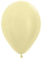 Шар (12''/30 см) Светло-желтый (420), перламутр, 100 шт.