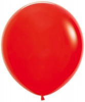 Шар (30''/76 см) Красный (015), пастель, 20 шт.