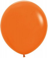 Шар (30''/76 см) Оранжевый (061), пастель, 4 шт.