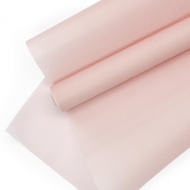 Упаковочная пленка матовая (0,6*10 м) Тонировка, Нежно-розовый, 1 шт.