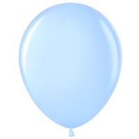 Шар (12''/30 см) Светло-голубой (454), пастель, 100 шт.