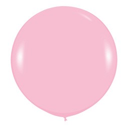 Шар (36''/91 см) Розовый (009), пастель, 10 шт.