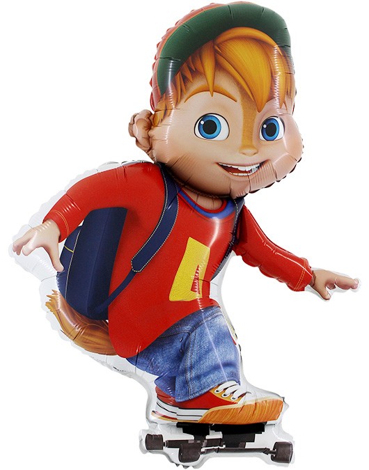 Шар (36''/91 см) Фигура, Элвин, 1 шт.