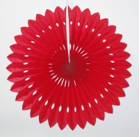 Бумажный диск Красный (14''/36 см)
